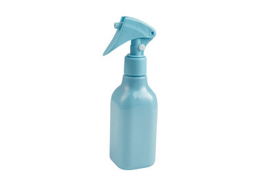 Botella azul de la mano del rociador plástico del disparador para el empaquetado cosmético