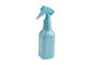 Botella azul de la mano del rociador plástico del disparador para el empaquetado cosmético