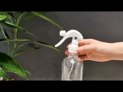 Mini pulverizador de disparo de plástico negro 24/410 con bloqueo de botón negro o blanco