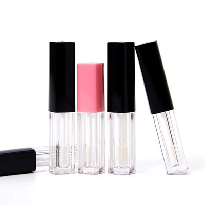 cilindro 1.2 ml tubo de brillo labial embalaje vacío con tapa larga acepta colores personalizados