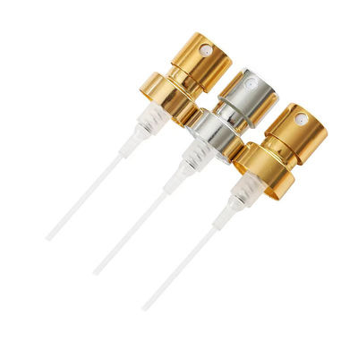 Atomizador de niebla fina tipo crimpado de aluminio de 13 mm, 15 mm y 20 mm para perfumes y cuidado de la piel de lujo