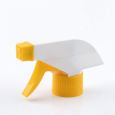 28/410 Pulverizador de mano de plástico de tamaño de cuello con función de pulverización de corriente para limpieza de cocina