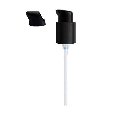 Diseño de media tapa, bomba dispensadora de crema de plástico de 18 mm, 20 mm, 24 mm - Bomba cosmética a prueba de fugas para uso doméstico y de salón