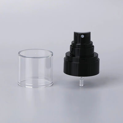Diseño de múltiples pasos 24/37mm Sprayer de niebla fina con AS Half Cap para aplicaciones cosméticas y médicas