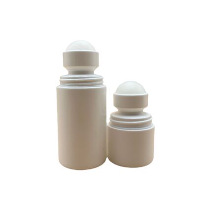 Botella de rodillo de PP de grado alimenticio de 30 ml y 50 ml de mayor volumen Botella de rodillo personalizable para desodorante y cuidado de la piel