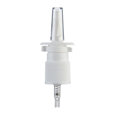 18/410 20/410 28/410 Neve fina bomba de aerosol nasal botella de aerosol de plástico con tapa color personalizado para uso cosmético y farmacéutico