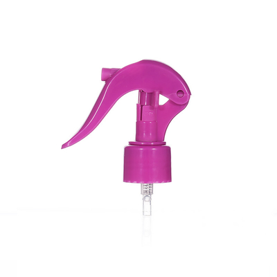 Color personalizado 24/410 28/410 Mini cabeza de plástico bomba de pulverización de disparo para el lavado