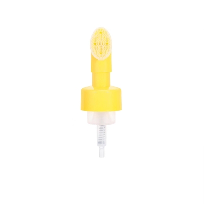 Forma de color personalizada 43/410 Bomba dispensadora de espuma de alta calidad con un cepillo