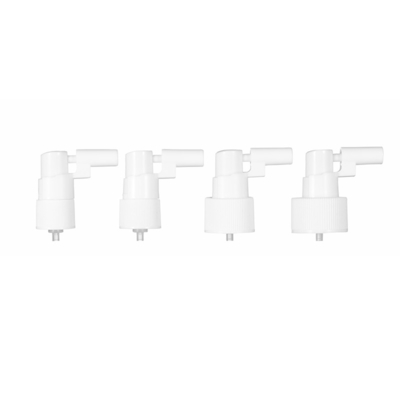 Propulsor de niebla fina de plástico de tipo 20/410 24/410 para botellas diversas