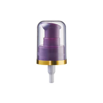 20 / 410 Dispensador de crema de plástico de varios colores con tapa ovalada