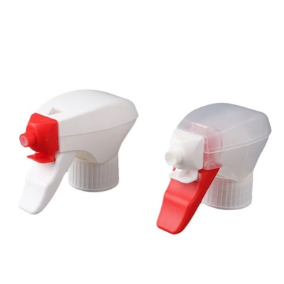 Professional 28 / 415 Pulverizador de gatillo de plástico con doble tapa de bloqueo infantil para empaque cosmético personalizable