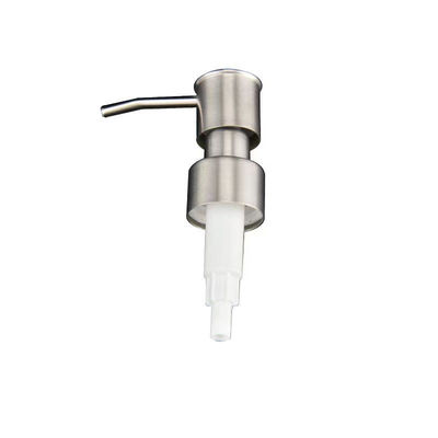 Bomba de plástico y aluminio de 24/28MM de excelente calidad al por mayor, personalizada para loción cosmética líquida