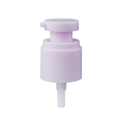 Calidad superior 24 / 410 bomba dispensadora de crema para cosméticos con múltiples colores
