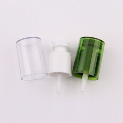 Calidad superior 24 / 410 bomba dispensadora de crema para cosméticos con múltiples colores