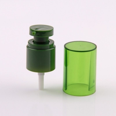 Calidad superior 24 / 410 bomba dispensadora de crema para cosméticos con múltiples colores