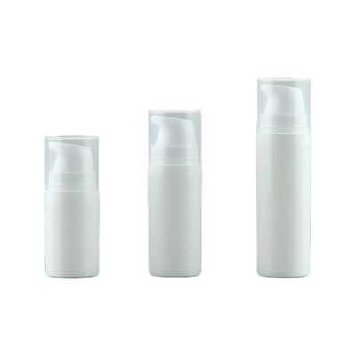Fábrica de 10 ml de plástico Snap Joint Dispenser sin aire botella de bomba para el cuidado de la piel