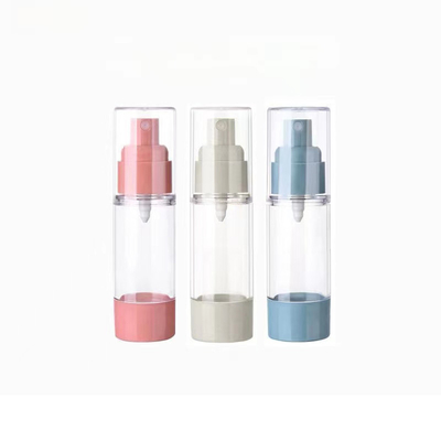 Botella sin aire de estilo universal de 50 ml con varias bombas para el cuidado de la piel