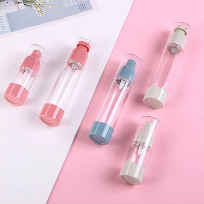 Botella sin aire de estilo universal de 50 ml con varias bombas para el cuidado de la piel