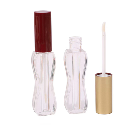 Impresión de pantalla Logotipo 5ml Tubo de plástico para labios para todos los tipos de piel