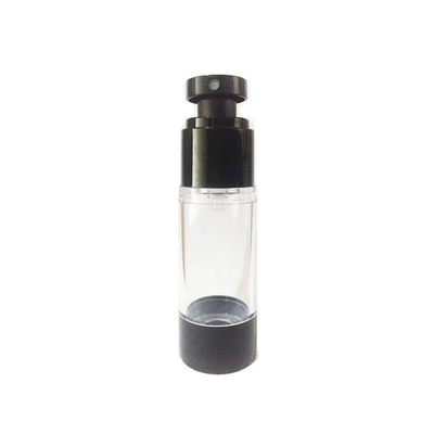 Botella de diseño moderno de 30 ml sin aire con diferentes bombas para el cuidado de la piel Varias opciones de bomba