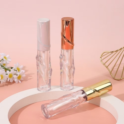 Tubo de esmalte de labios de tapa de tornillo de metal en tamaño de 4,5 ml para una aplicación perfecta de color de labios