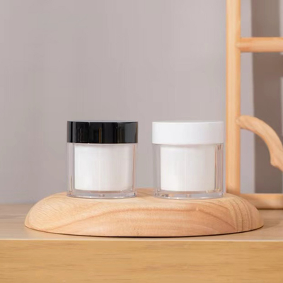 Jarrón de crema para la pared de doble espesor de 30 g para cuidado personal de la piel