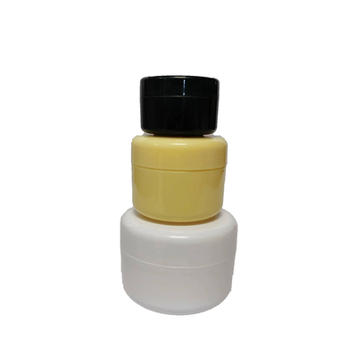 Varios colores Jarrón de crema de plástico de 50g para cuidado de la piel y cuidado personal