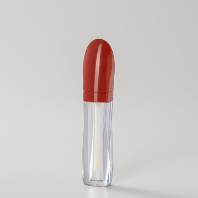 Tubo redondo de labios grandes con diseño hermoso y botella transparente