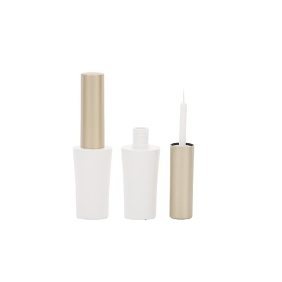 Cosméticos esencial opaco tubo de esmalte labial con aplicador de cepillo conveniente