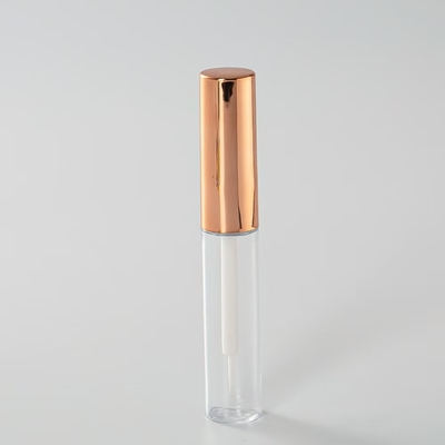 Capuchón de cabeza de aluminio PETG botella para el líquido de reparación del tubo de esmalte labial se puede personalizar con logotipo