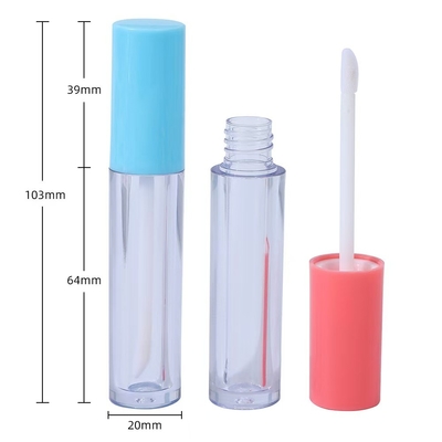 Los tubos de esmalte labial PETG son de colores brillantes y se pueden personalizar con logotipos