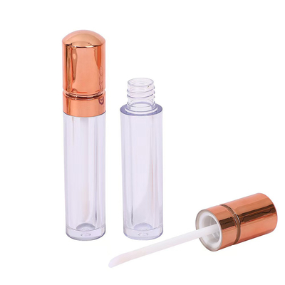 Capa de oro rosa de plástico con lápiz de labios de alta calidad