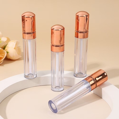 Capa de oro rosa de plástico con lápiz de labios de alta calidad