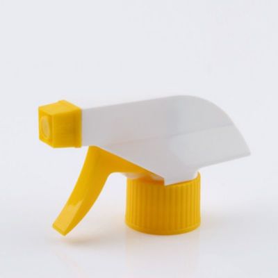 28/410 Pulverizador de gatillo de plástico con boquilla ajustable de chorro y niebla y material de PP duradero para botellas de PET
