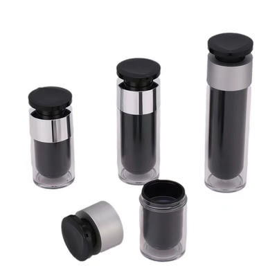 Venta al por mayor de lujo 15ML 30ML & 50ML Botella de loción de plástico acrílico vacío Aceptar colores personalizados