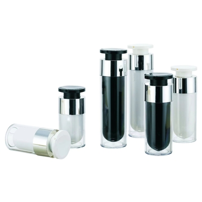 Botellas de crema de loción acrílica de lujo personalizadas 15ML 30ML & 50ML Embalaje vacío para cosméticos