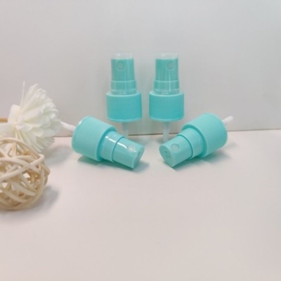 Pulverizador de niebla fina de plástico de color menta 18 / 410 utilizado para limpieza