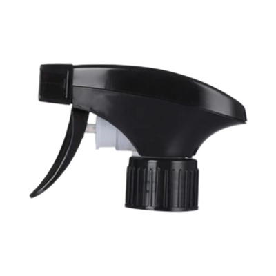 Polvo de doble pared negro y blanco 28 / 410 pulverizador de disparo de plástico para limpieza