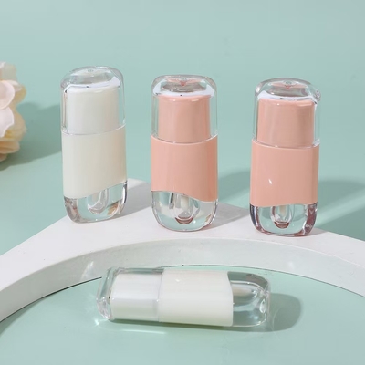 2.3ML tubo de brillo labial vacío forma linda con colores personalizados nombre del artículo tubo de brillo labial impresión de serigrafía personalizada