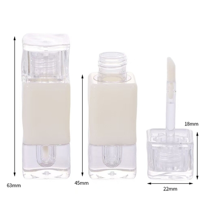 Plastic Lip Gloss Stick Empty Tube Container with Customized Logo and 2.6ML Capacity (Contenedor de tubo vacío con logotipo personalizado y capacidad de 2.6ml)
