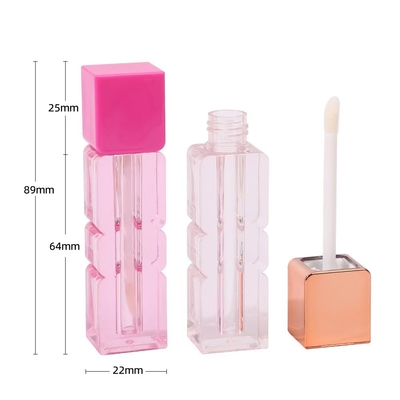 3.5ML tubo de brillo labial de rombo PP Contenedor cosmético vacío Embalaje caliente