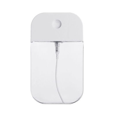 Botella de spray de perfume recargable con forma de tarjeta de 30 ml y 50 ml para uso cosmético portátil