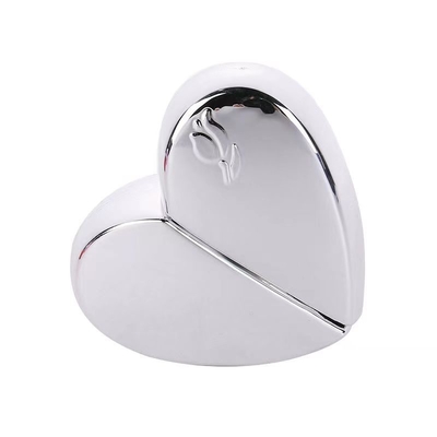 30 ml de vidrio de lujo de perfume Sprayer Embalaje vacío Contenedor en forma de corazón