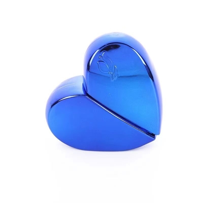 30 ml de vidrio de lujo de perfume Sprayer Embalaje vacío Contenedor en forma de corazón