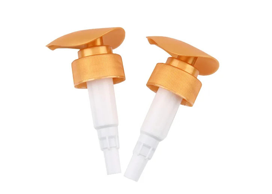 Pumpas de loción de plástico con tapa única 28/415 para cosméticos