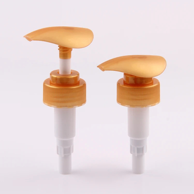 Pumpas de loción de plástico con tapa única 28/415 para cosméticos