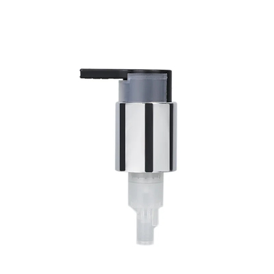 Collar de aluminio 28 / 410 de larga longitud de la bomba dispensadora de crema para cosméticos