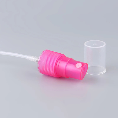 18 / 410 Pulverizador de niebla fina de plástico para botellas de varios colores tornillo