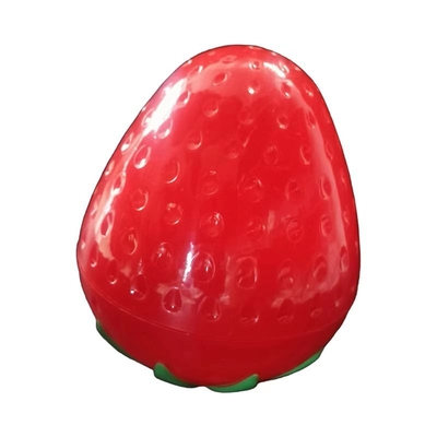 Capa de plástico 20g Jarrón de crema para el cuidado de la piel con diseño llamativo