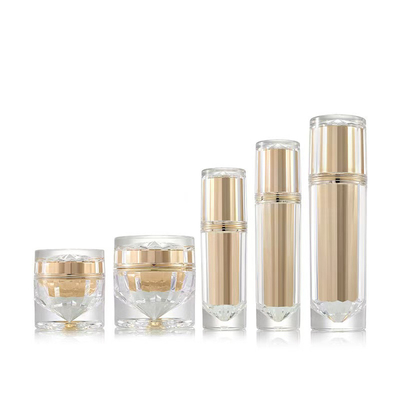 Conjunto de frascos acrílicos personalizados para envases cosméticos 30ML 50ML 100ML 30G 50G Perfecto